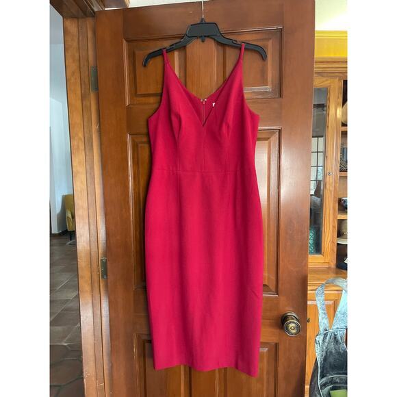 Dress The Population red dress size L - Picture 1 of 5